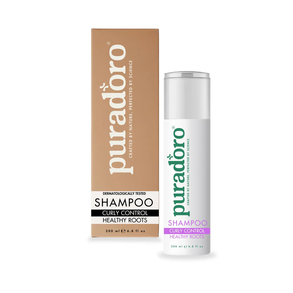 curly shampoo Curl & Healthy Roots Shampoo – Enhances curls, moisturises and adds shine 200ml - Image 1