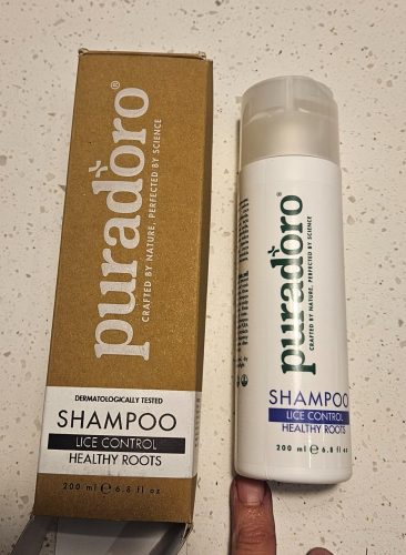 Anti-Lice Shampoo & Healthy Hair Follicles – Eliminates lice and nits, cleanses and protects 200ml photo review